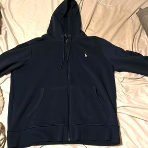 Navy Blue Polo sweatsuit set